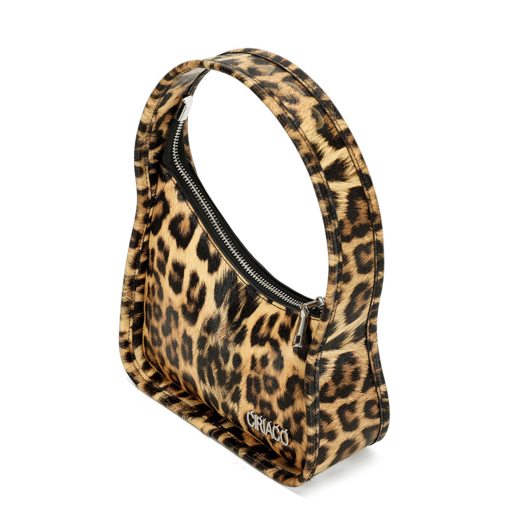 Ashley Minimalist Baguette Leopard