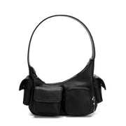 Ashley Minimalist Multi-Pocket Baguette