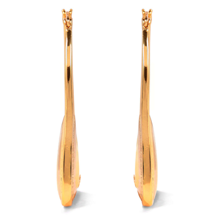 Ashley Minimalist Baguette Earrings (Gold)